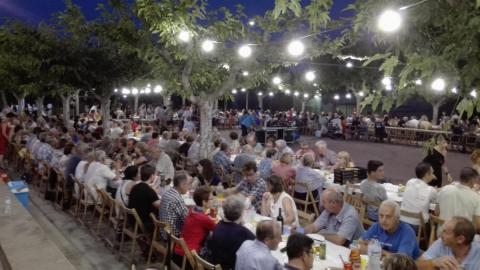 Sopar popular de la revetlla de Sant Joan 2017